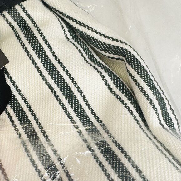 Hearth & Hand With Magnolia Green Striped Tree Skirt 46" - 58" Christmas NEW - Picture 10 of 10